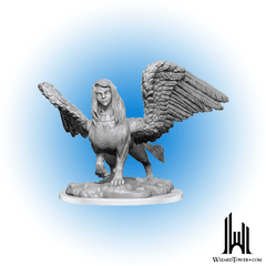 Critical Role Unpainted Miniatures: Female Sphinx